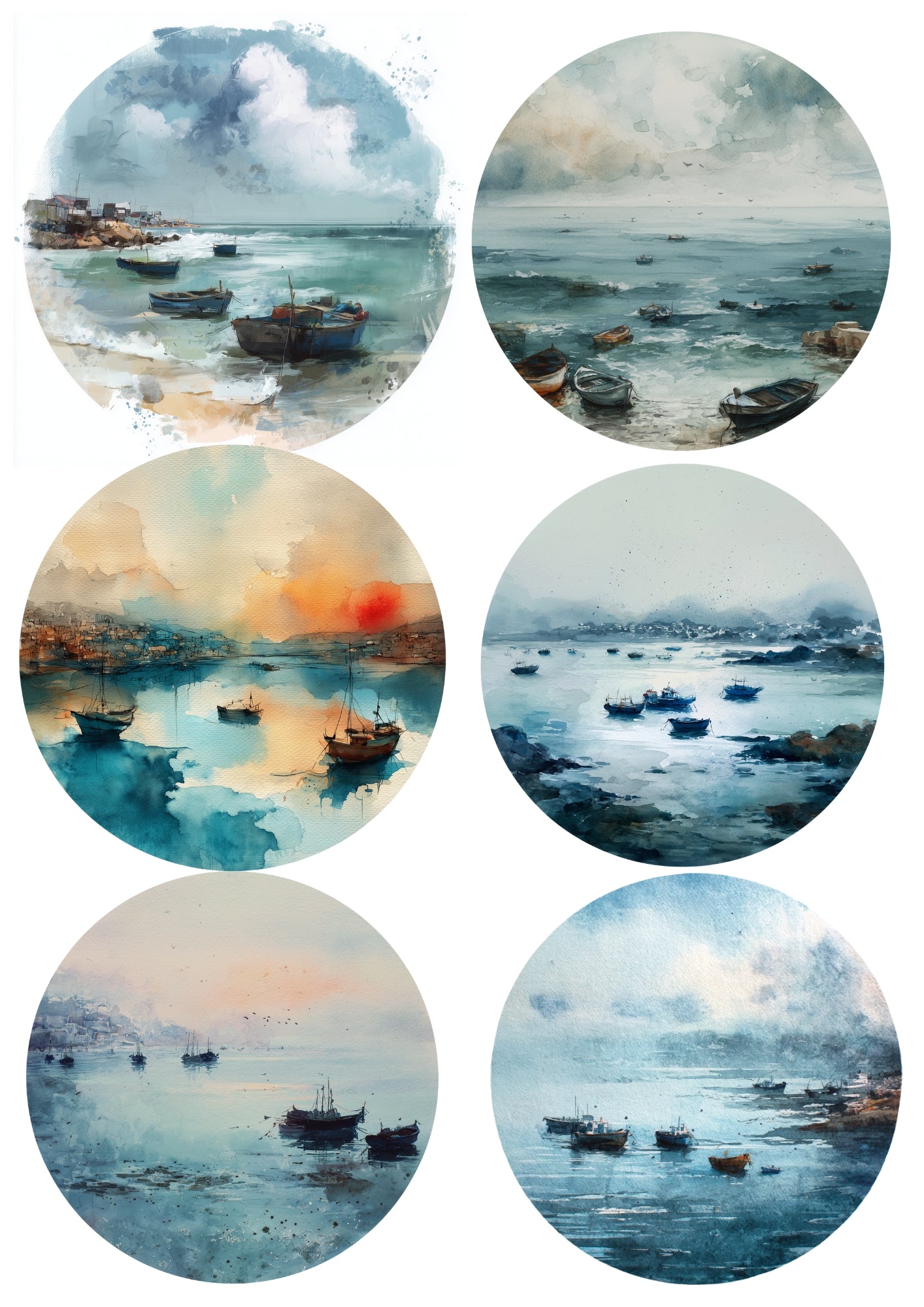 Transfer Stickers for Resin, Polymer Clay and more