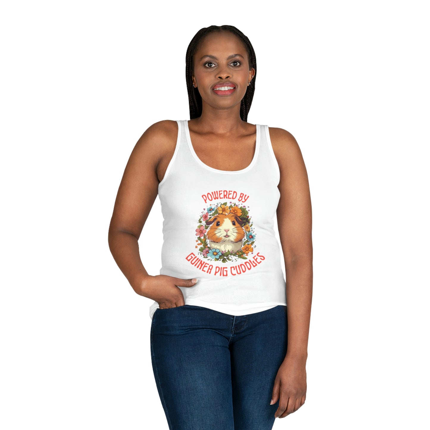 Women's Tank Top - Tee, T Shirt, Guinea Pig Theme