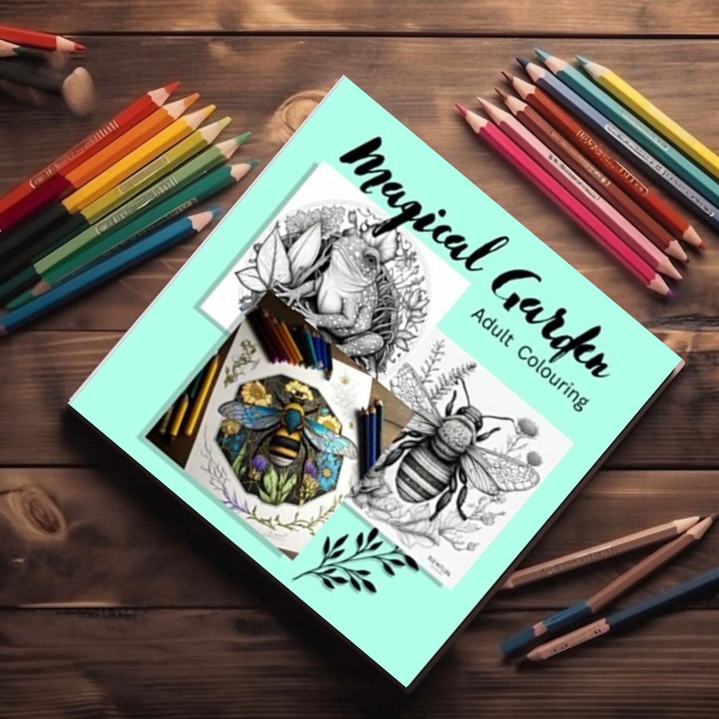 Magical Garden Adult Colouring