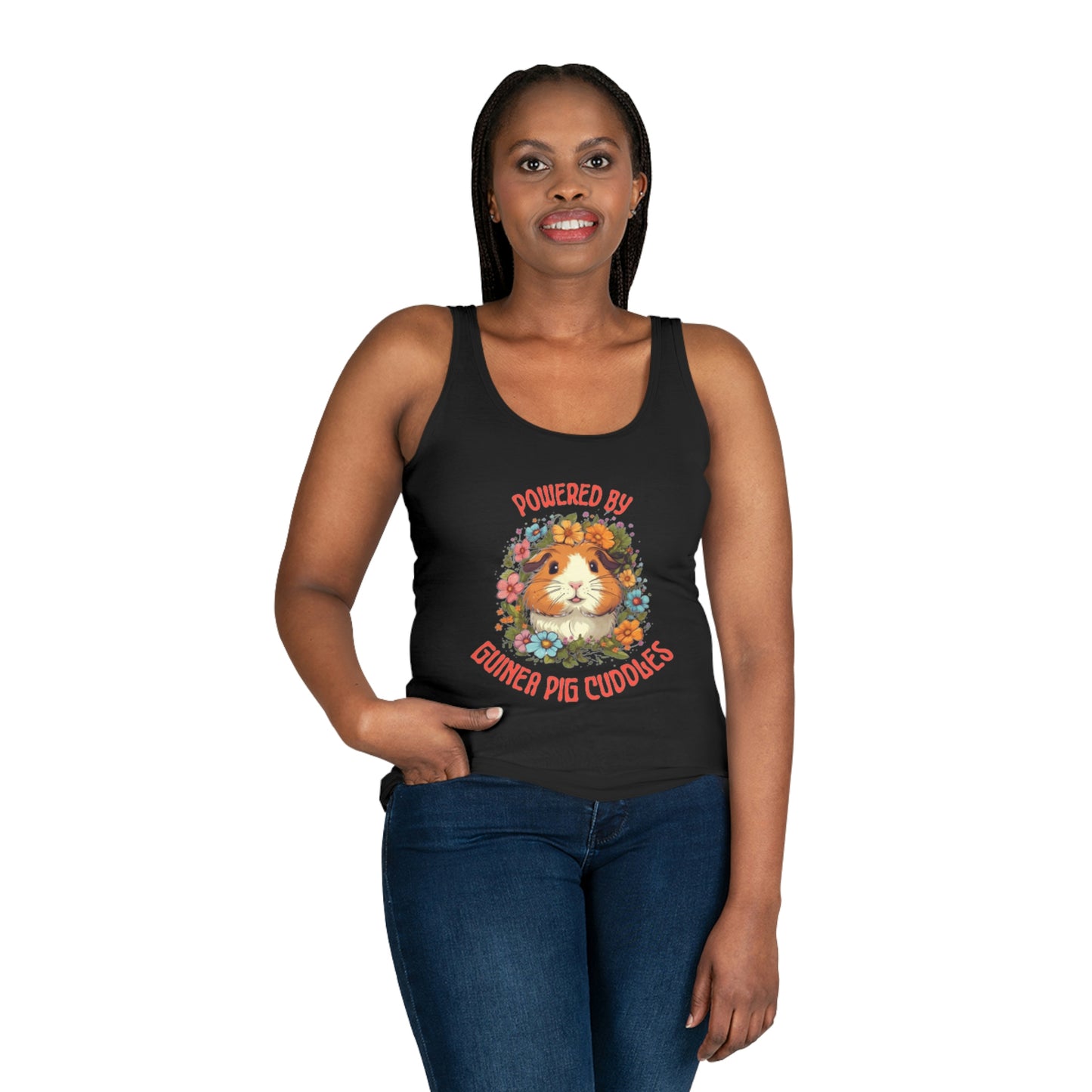 Women's Tank Top - Tee, T Shirt, Guinea Pig Theme