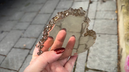 Crystal Edged Heart Coaster Mould