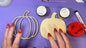 Wooden Blanks - Layered Pumpkins set of 4
