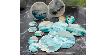 Transfer Stickers for Resin, Polymer Clay and more