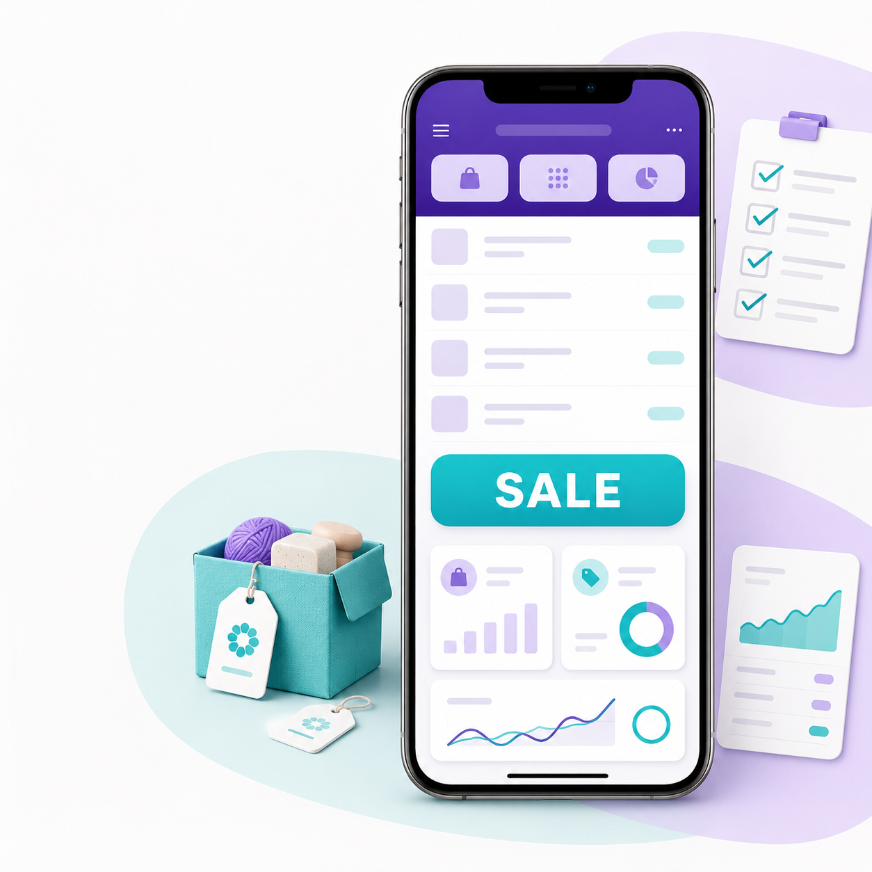 Craft Fair Assistant App for IOS, Android & PC