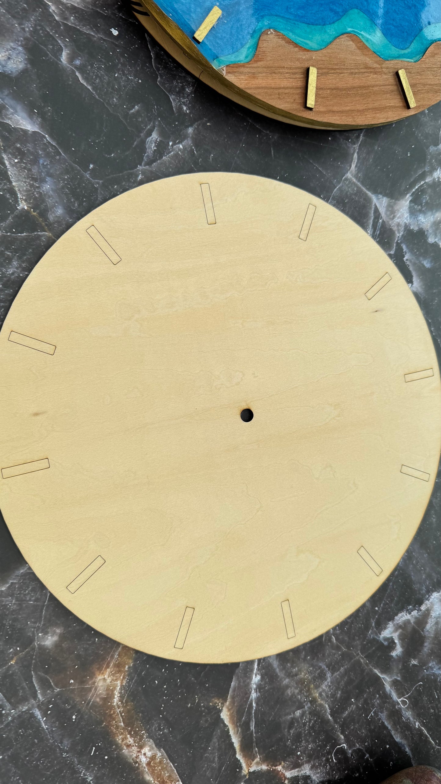 DIY River Wood Clock Kit & Other Clock Elements