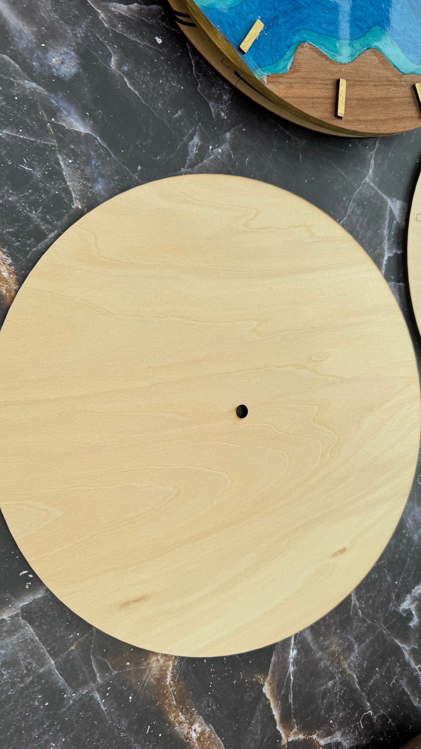 DIY River Wood Clock Kit & Other Clock Elements