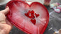 Large heart tray