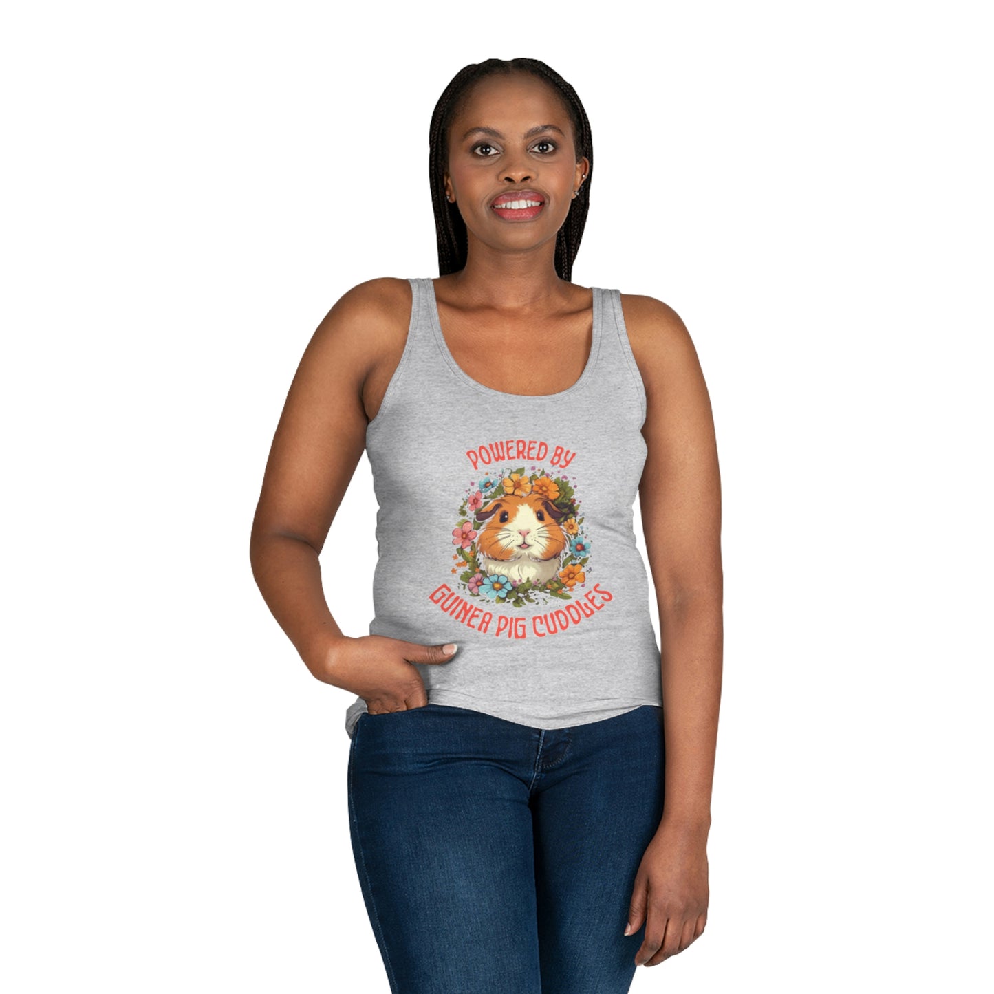 Women's Tank Top - Tee, T Shirt, Guinea Pig Theme