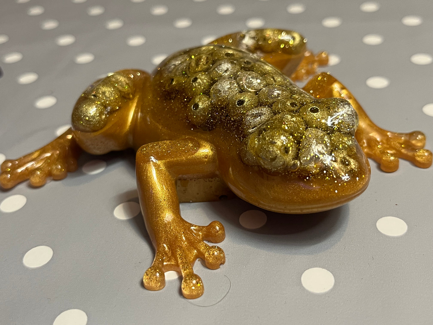 Midas Frog - From the Limited Edition hand made Big Weird Frog range