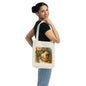 Organic Canvas Tote Bag - Guinea Pig design